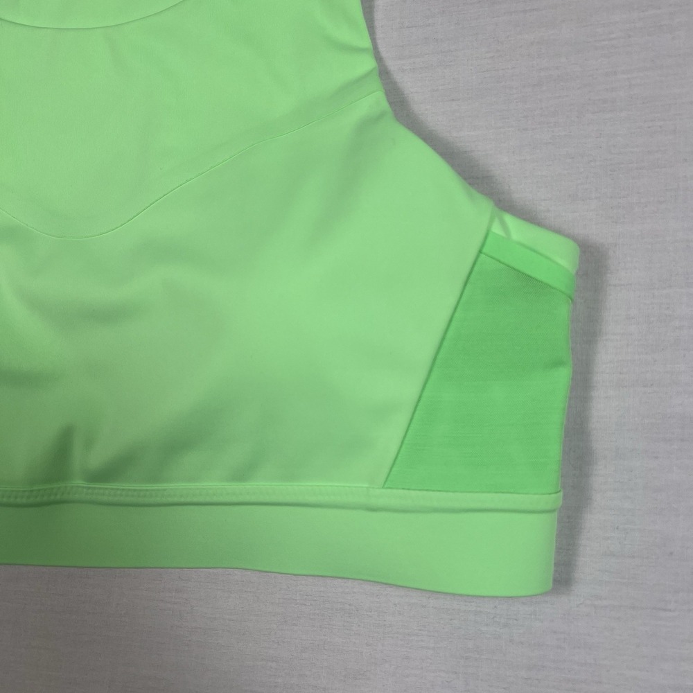Brooks Women's Drive 3 Pocket Run Bra Size 40 C/D Bright Green Athletic Sports - Picture 5 of 13